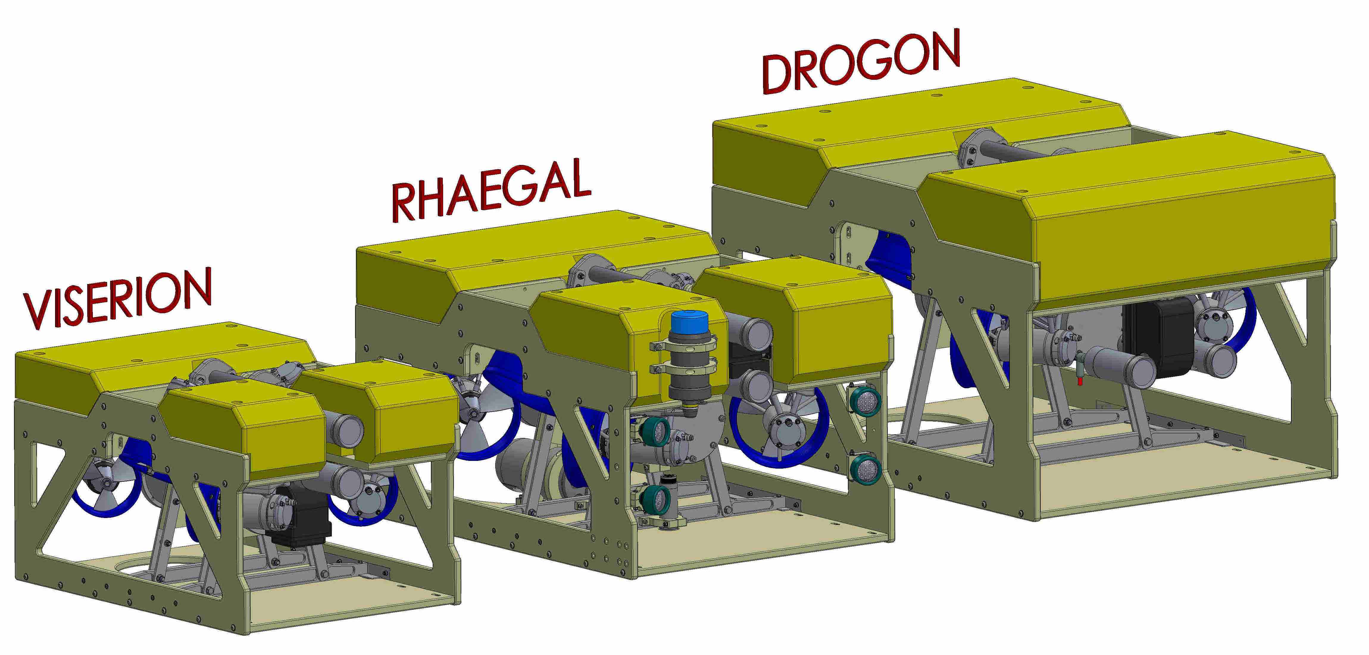 Macduff Robotics range of open frame vehicles